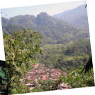 een kampong in Baturaden