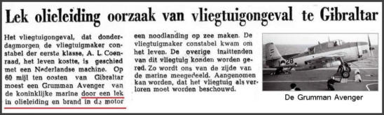 krantenartikel ongeval