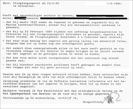vliegtuigongeval Gibraltar