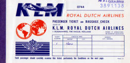 vliegticket KLM