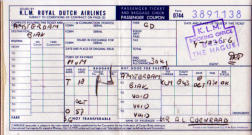 vliegticket KLM