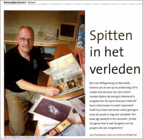 spitten in het verleden