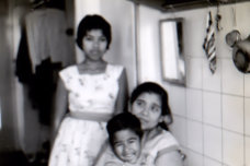 Marietje, George en mijn moeder.