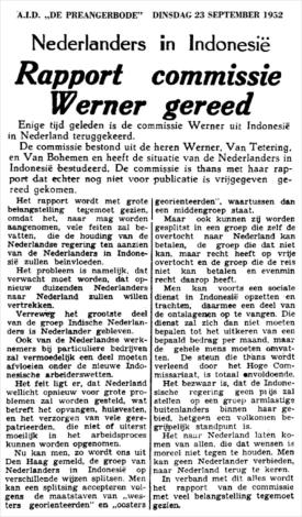 rapport Werner