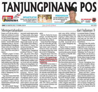 Krant Tanjungpinang Pos 2013
