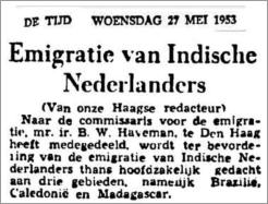 emigratie Indische Nederlanders